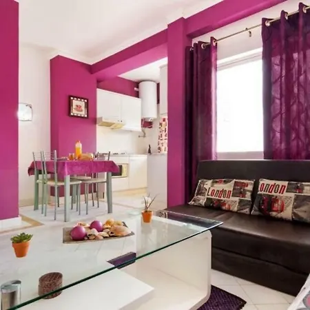 Appartement ★purple Flat★close To Beach And Party|free Parking *
